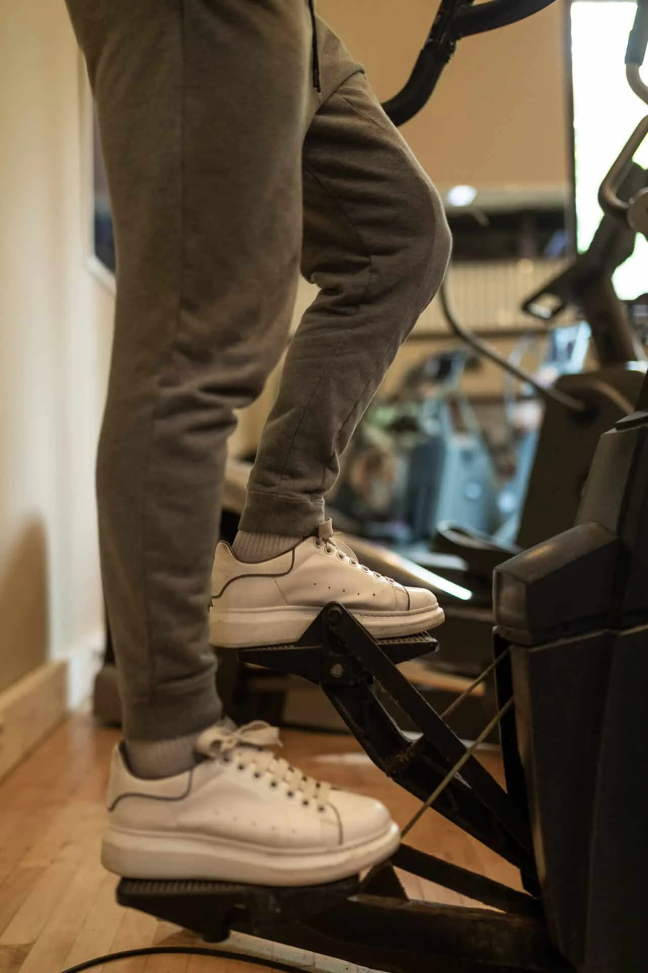 Détail équipement fitness